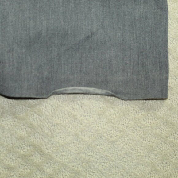 Loft Curvy Women's 10 Grey Dress Pants - Picture 8 of 9